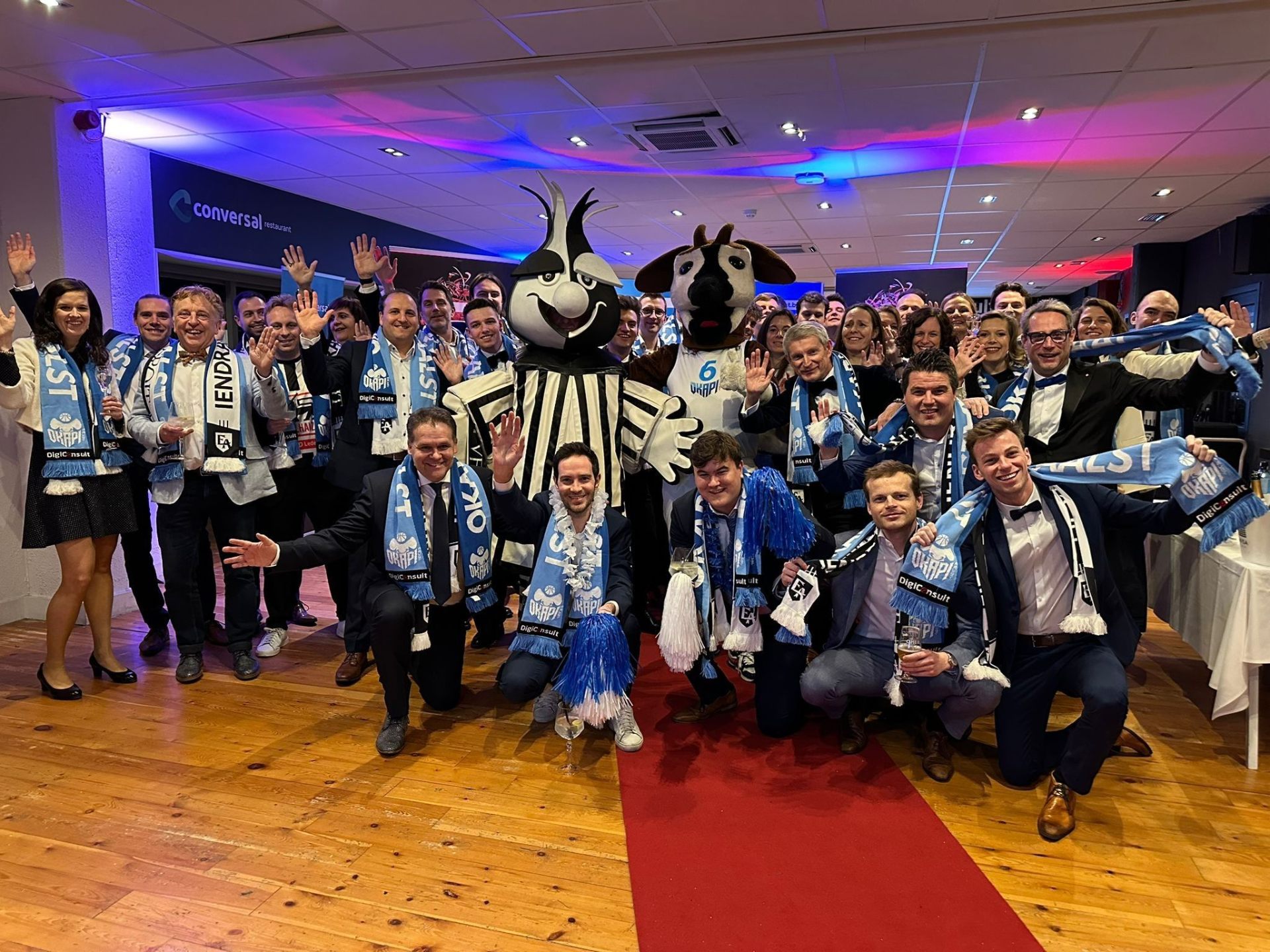 Het team van Belfius Regio Aalst
